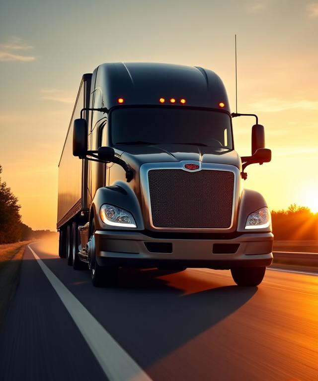 Modern logistics fleet in Binghamton